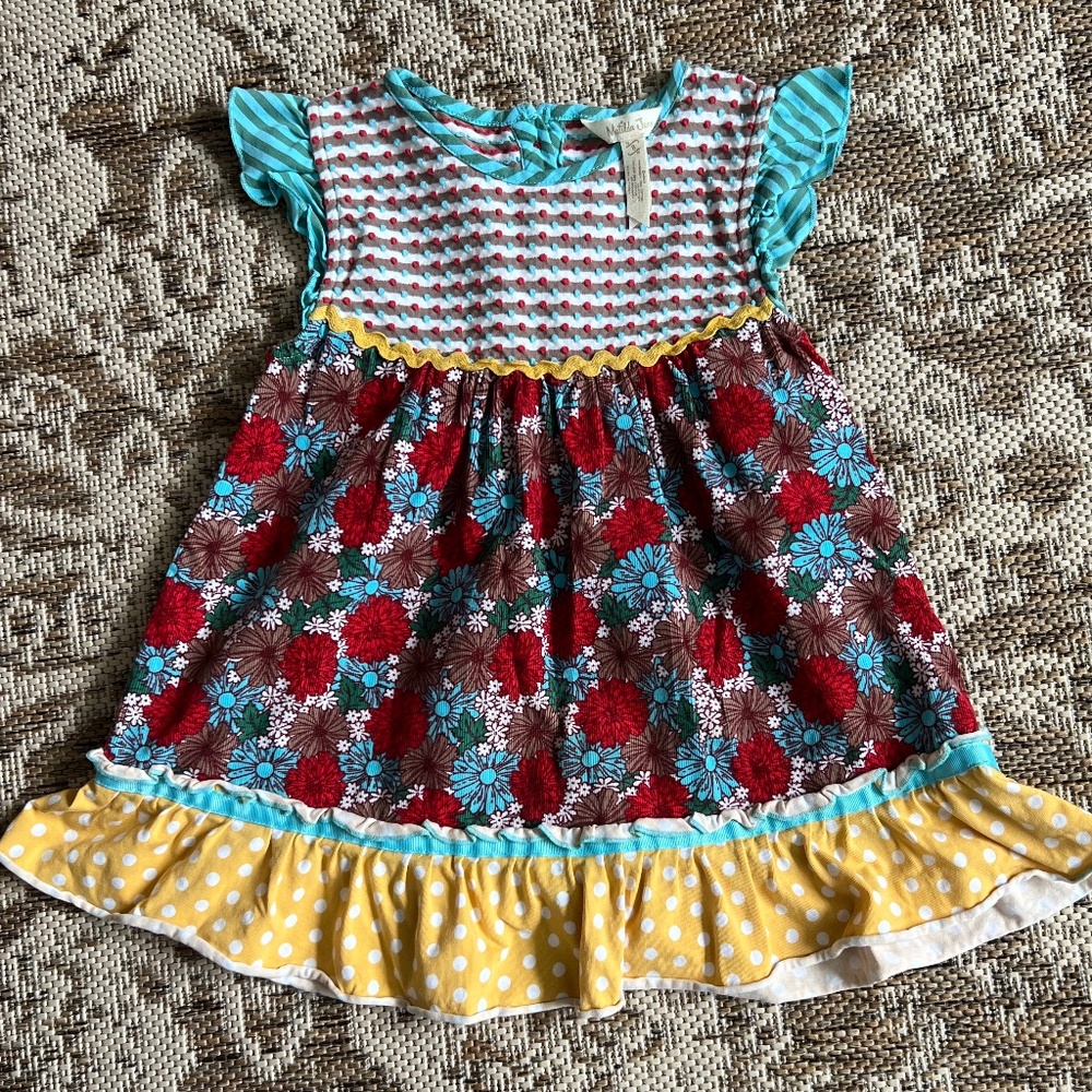 Matilda Jane Flutter Sleeve Top Girl's size 8